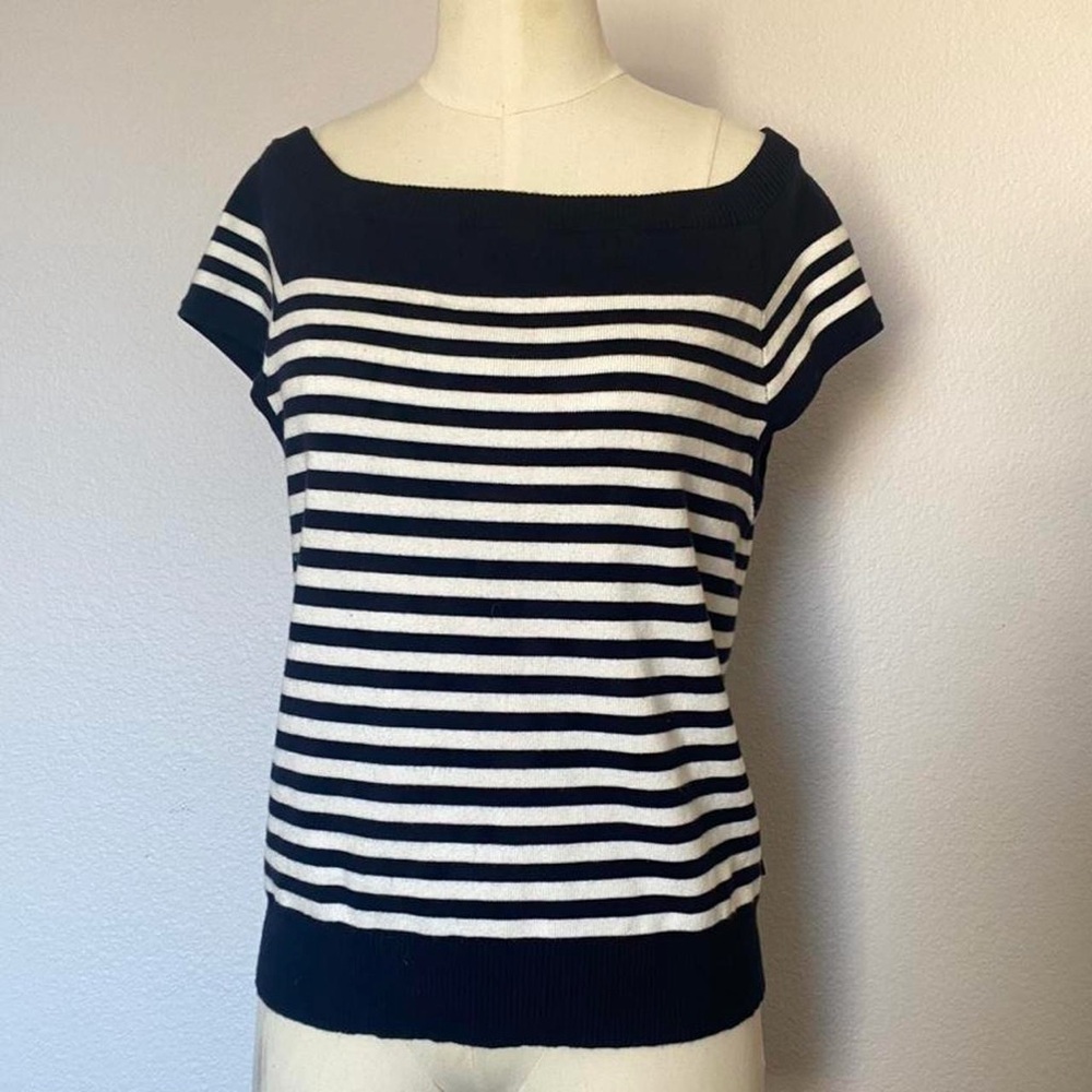 Tommy Hilfiger Navy Knit Top